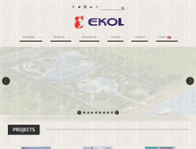 Tablet Screenshot of ekolmuhendislik.com